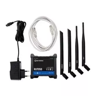 Teltonika RUT950 Ipari 4G/LTE és WiFi Dual SIM router Teltonika RUT950 Ipari 4G/LTE és WiFi Dual SIM router