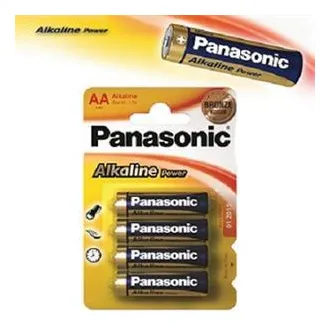 Panasonic LR6 lúgos tápegység (alkáli; AA; 1.5V; BL4) 4db - Buborékcsomagolás Panasonic LR6 lúgos tápegység (alkáli; AA; 1.5V; BL4) 4db - Buborékcsomagolás