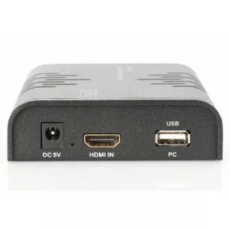 DIGITUS HDMI KVM Extender, 120 m, Full HD, 1080p hálózati kábelen (Cat 5, 5E, 6),