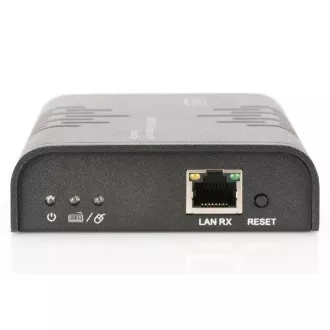 DIGITUS HDMI KVM Extender, 120 m, Full HD, 1080p hálózati kábelen (Cat 5, 5E, 6),