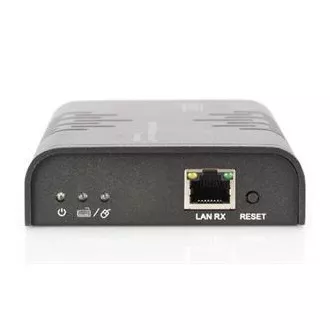 DIGITUS HDMI KVM Extender, 120 m, Full HD, 1080p hálózati kábelen (Cat 5, 5E, 6),