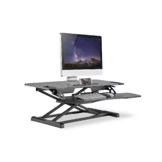 DIGITUS állvány a munkafelület magasságának beállításához ülve/állva 95x61x11-46cm; alsó billentyűzet- és egértálca