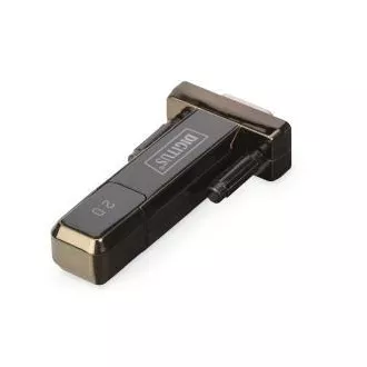 DIGITUS USB 2.0 soros, DSUB 9M átalakítóval együtt. USB A kábel 80cm