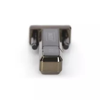 DIGITUS USB 2.0 soros, DSUB 9M átalakítóval együtt. USB A kábel 80cm