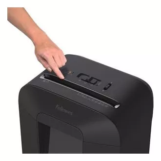 Fellowes iratmegsemmisítő LX 85 - 12 lap/19L/keresztvágás