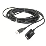 PremiumCord USB 2.0 átjátszó és hosszabbító kábel A/M-A/F 5m