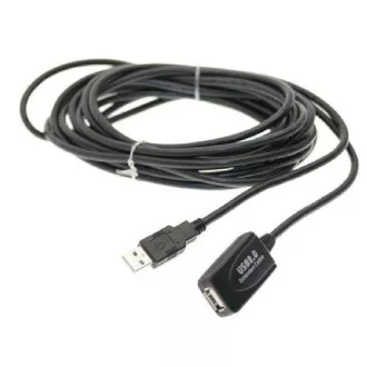 PremiumCord USB 2.0 átjátszó és hosszabbító kábel A/M-A/F 5m PremiumCord USB 2.0 átjátszó és hosszabbító kábel A/M-A/F 5m