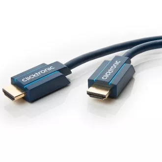 ClickTronic HQ OFC HDMI nagy sebességű kábel Ethernet, aranyozott, 4K@60Hz, 3m