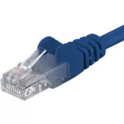 PremiumCord Patch kábel UTP RJ45-RJ45 CAT6 10m kék