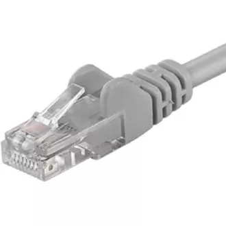 PremiumCord Patch kábel UTP RJ45-RJ45 CAT6 25m szürke
