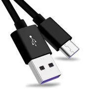 PremiumCord kábel USB 3.1 C/M - USB 2.0 A/M, szupergyors töltés 5A, fekete, 2m