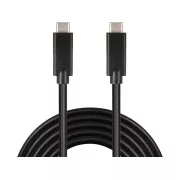 PremiumCord USB-C kábel (USB 3.2 generáció 2x2, 3A, 20Gbit/s) 1m
