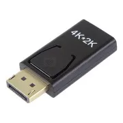 PremiumCord DisplayPort-HDMI adapter, 4K@30Hz Hím/női, aranyozott csatlakozókkal