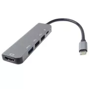 PremiumCord USB-C HDMI   USB3.0   2x USB2.0   PD(power delivery) adapter