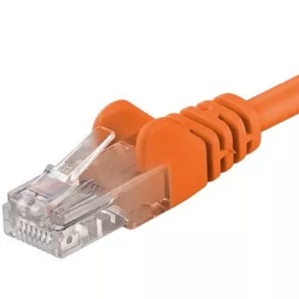 PremiumCord Patch kábel UTP RJ45-RJ45 CAT6 1.5m narancssárga