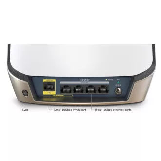 Netgear Orbi 960 sorozatú Quad-Band WiFi 6E router, 10,8 Gbps