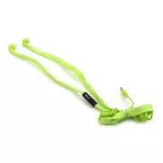 PLATINET FREESTYLE SHOELACE fejhallgató mikrofonnal, zöld színű