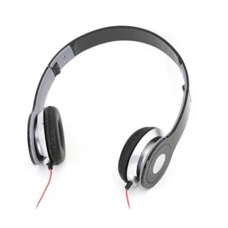 PLATINET FREESTYLE HI-FI STEREO fejhallgató mikrofonnal, fekete színben