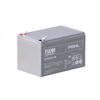 Fukawa Fiamm 12FGHL48 ólom-sav akkumulátor; 12V; 12Ah; faston F2-6,3mm; élettartam 10years