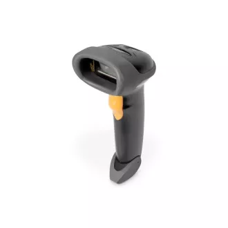 DIGITUS 2D kézi vonalkódolvasó, QR-kód kompatibilis, kétirányú 200 beolvasás/mp, 2 m-es USB-RJ45 kábel, tartóval DIGITUS 2D kézi vonalkódolvasó, QR-kód kompatibilis, kétirányú 200 beolvasás/mp, 2 m-es USB-RJ45 kábel, tartóval