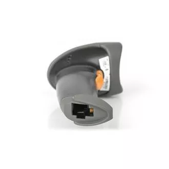 DIGITUS 2D kézi vonalkódolvasó, akkumulátoros, Bluetooth és QR-kód kompatibilis, 200 beolvasás/sec, tartóval