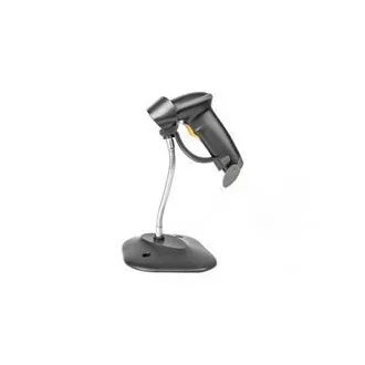 DIGITUS 2D kézi vonalkódolvasó, akkumulátoros, Bluetooth és QR-kód kompatibilis, 200 beolvasás/sec, tartóval