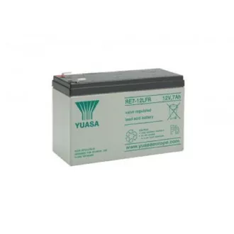 Fukawa YUASA RE7-12LFR (12V; 7Ah; faston F2-6,3mm; élettartam 6-9év)