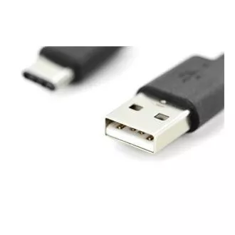 Digitus USB C-A csatlakozókábel 1,0 m, 3A, 480 MB, 2.0 változat