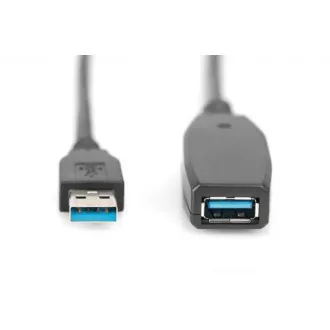 Digitus USB 3.0 aktív hosszabbító kábel hossza: 20 m Digitus USB 3.0 aktív hosszabbító kábel hossza: 20 m