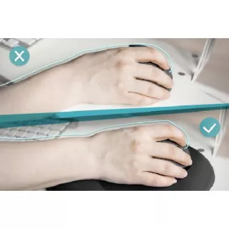 DIGITUS Ergonomikus egérpad tenyértámasszal, fekete színben DIGITUS Ergonomikus egérpad tenyértámasszal, fekete színben