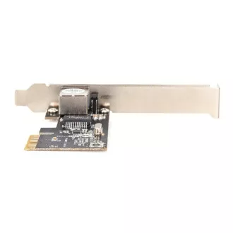 DIGITUS Gigabit Ethernet PCI Express hálózati kártya, alacsony profilú konzol, Realtek RTL8111H