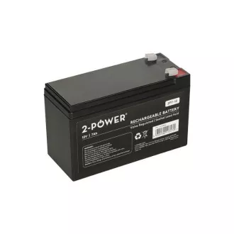 2-Power 2P7-12 12V 7Ah VRLA akkumulátor F2 ( Faston 250)