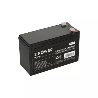 2-Power 2P9-12 12V 9Ah VRLA akkumulátor F2 ( FASTON 250 ) 2-Power 2P9-12 12V 9Ah VRLA akkumulátor F2 ( FASTON 250 )
