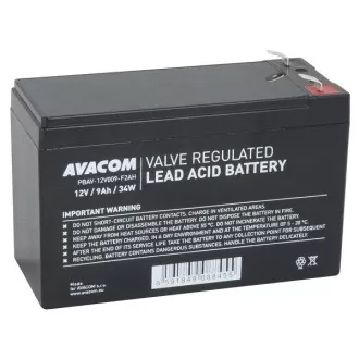 Avacom akkumulátor 12V 9Ah F2 HighRate (PBAV-12V009-F2AH)