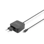 DIGITUS laptop töltő USB-C Power 65W PD3.0