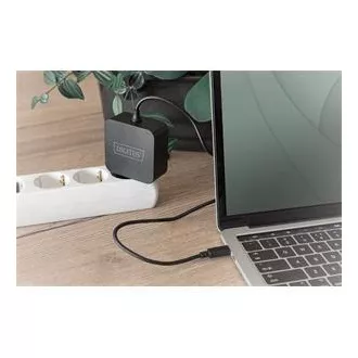 DIGITUS laptop töltő USB-C Power 65W PD3.0 DIGITUS laptop töltő USB-C Power 65W PD3.0