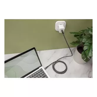 DIGITUS Csatlakozókábel USB 4, TypeC TypeC-re, AL-Housing PP Brain 4K@60Hz, PD3.0, 20Gbits/s, 3m, bl.