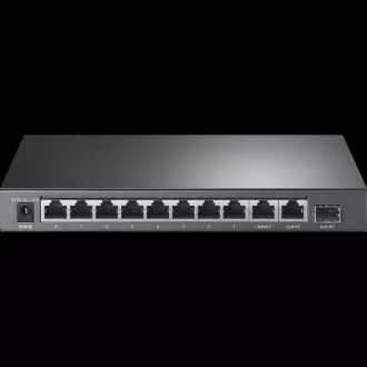 TP-Link kapcsoló TL-SL1311P 8x LAN/PoE , 2x GLAN, 1x SFP , 65W