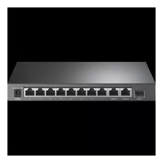 TP-Link kapcsoló TL-SL1311P 8x LAN/PoE , 2x GLAN, 1x SFP , 65W