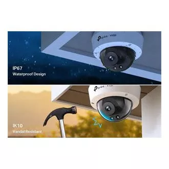 TP-Link VIGI C240I(2.8mm) Dome kamera, 4MP, 2.8mm