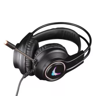 PLATINET VARR RGB játék headset mikrofonnal 2x3.5 jack csatlakozóval