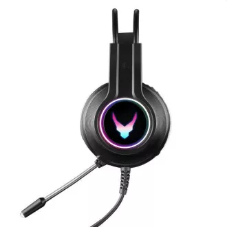 PLATINET VARR RGB játék headset mikrofonnal 2x3.5 jack csatlakozóval