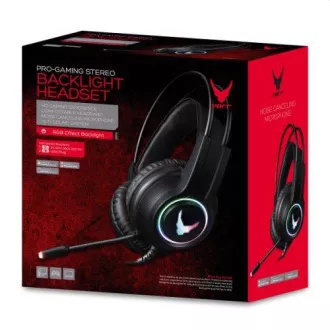 PLATINET VARR RGB játék headset mikrofonnal 2x3.5 jack csatlakozóval