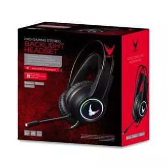 PLATINET VARR RGB játék headset mikrofonnal 2x3.5 jack csatlakozóval