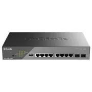 D-Link DSS-200G-10MP/E 10 portos Gigabit Ethernet PoE  felügyeleti kapcsoló