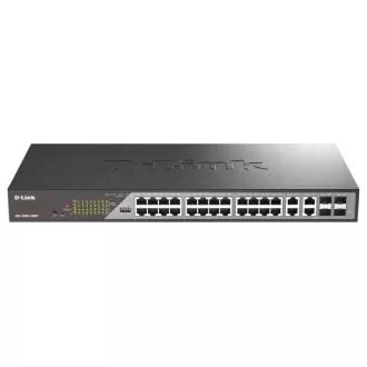 D-Link DSS-200G-28MP/E 28 portos Gigabit Ethernet PoE felügyeleti kapcsolók D-Link DSS-200G-28MP/E 28 portos Gigabit Ethernet PoE felügyeleti kapcsolók