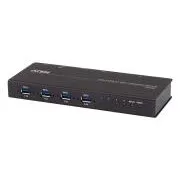 ATEN 4 portos USB3.1 Gen 1 ipari kapcsoló