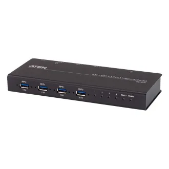 ATEN 4 portos USB3.1 Gen 1 ipari kapcsoló ATEN 4 portos USB3.1 Gen 1 ipari kapcsoló