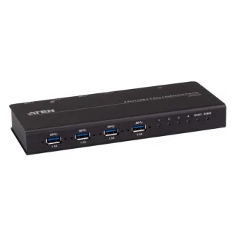 ATEN 4 portos USB3.1 Gen 1 ipari kapcsoló ATEN 4 portos USB3.1 Gen 1 ipari kapcsoló