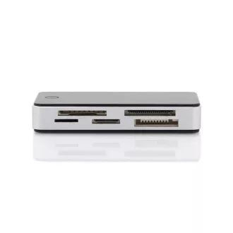 DIGITUS USB 3.0 kártyaolvasó USB 1m csatlakozókábellel MS/SD/SDHC/MiniSD/M2/CF/MD/SDXC kártya támogatása